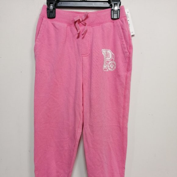 BNWT Polo by Ralph Lauren Girls SweatPants Pink Size Medium (8-10) - Picture 1 of 4
